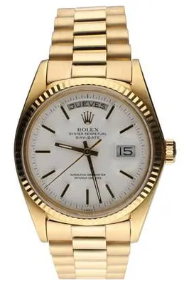 Rolex Day-Date 36 1803 36mm Yellow gold White