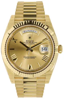 Rolex Day-Date 40 Yellow gold