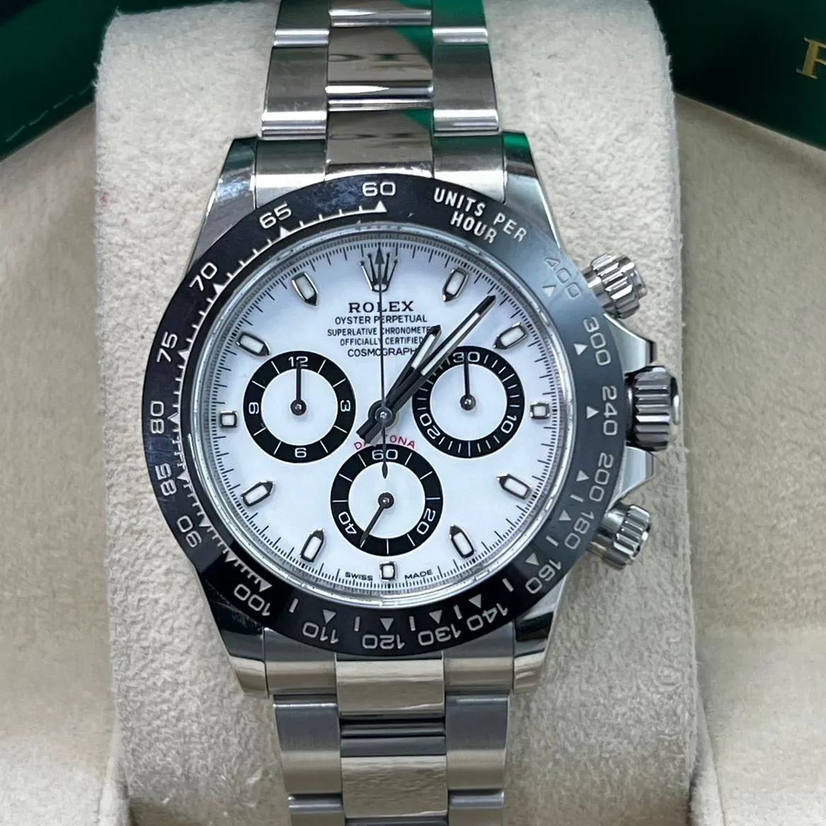 Rolex Daytona 116500LN-0001 40mm Stainless steel White