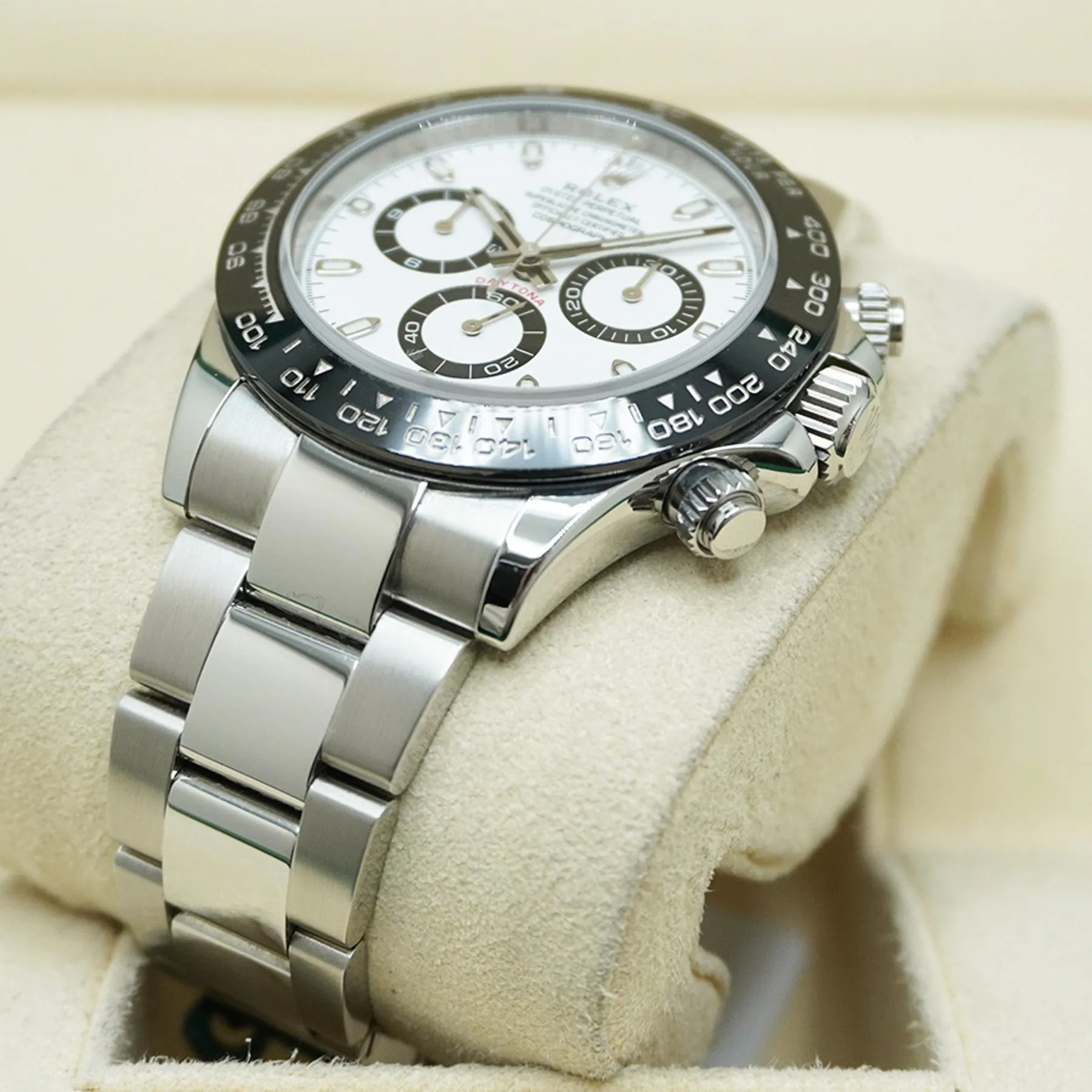 Rolex Daytona 116500LN-0001 40mm Stainless steel White 2