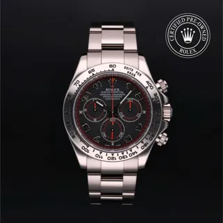 Rolex Daytona 116509-0019 18k white gold Black