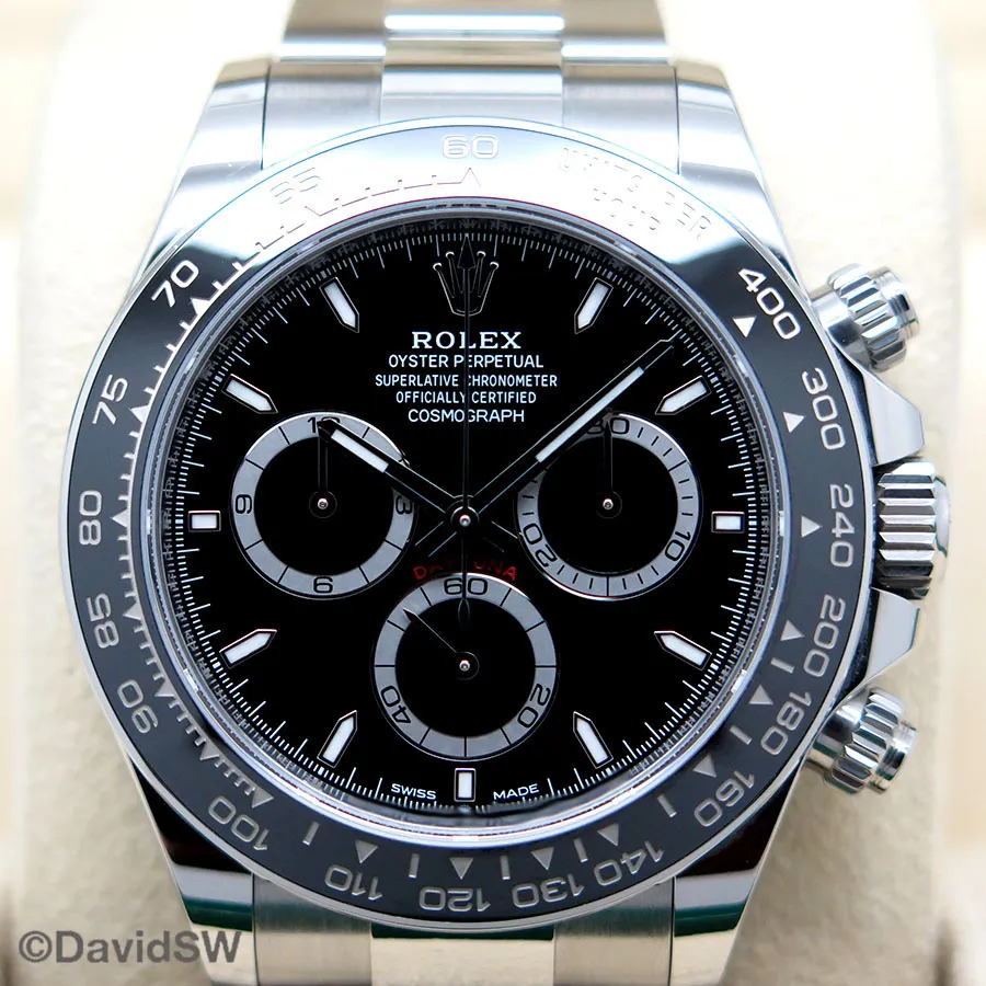 Rolex Daytona 126500LN 40mm Stainless steel Black 2