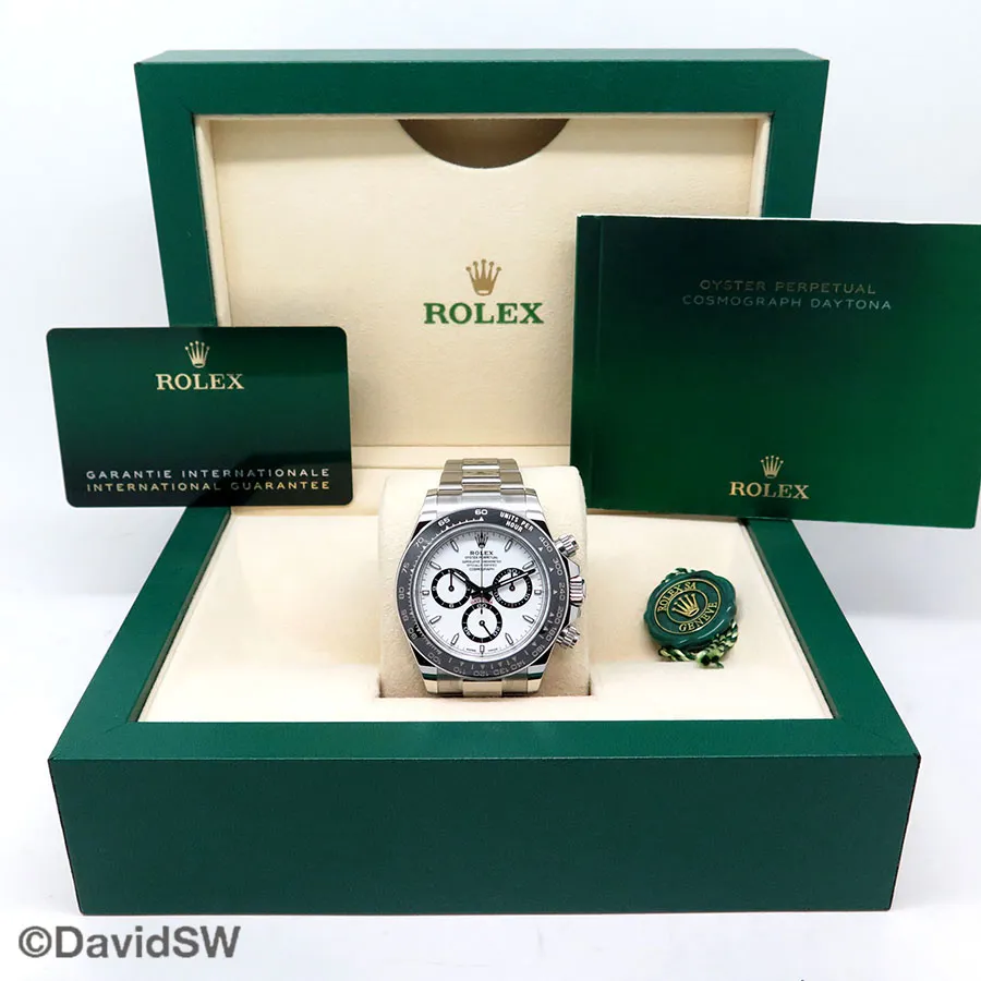 Rolex Daytona 126500LN 40mm Stainless steel White 1