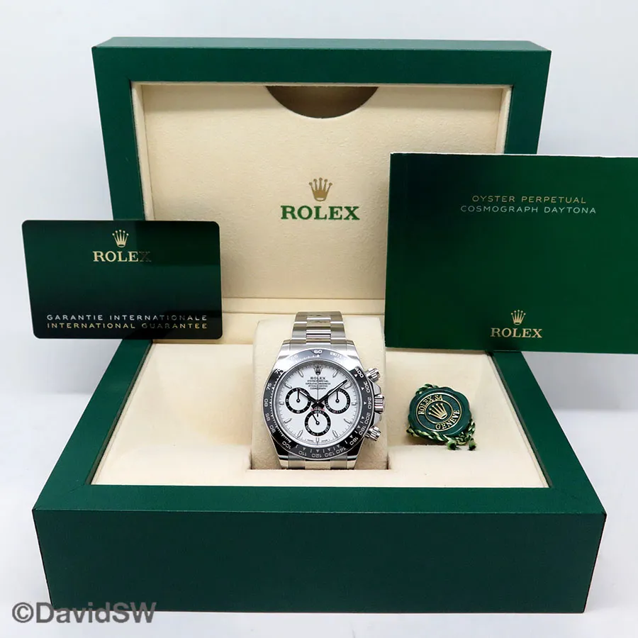 Rolex Daytona 126500LN 40mm Stainless steel White 1