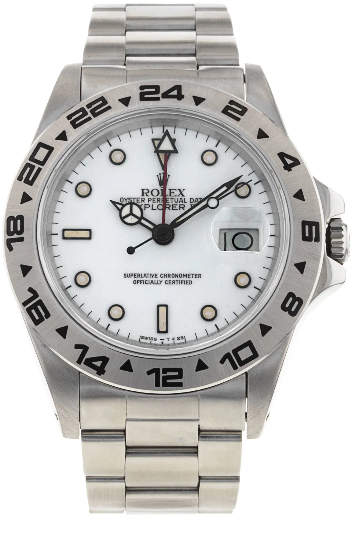 Rolex Explorer II 16550 40mm Stainless steel White