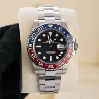 Rolex GMT-Master II 126710BLRO-0002 Stainless steel Black