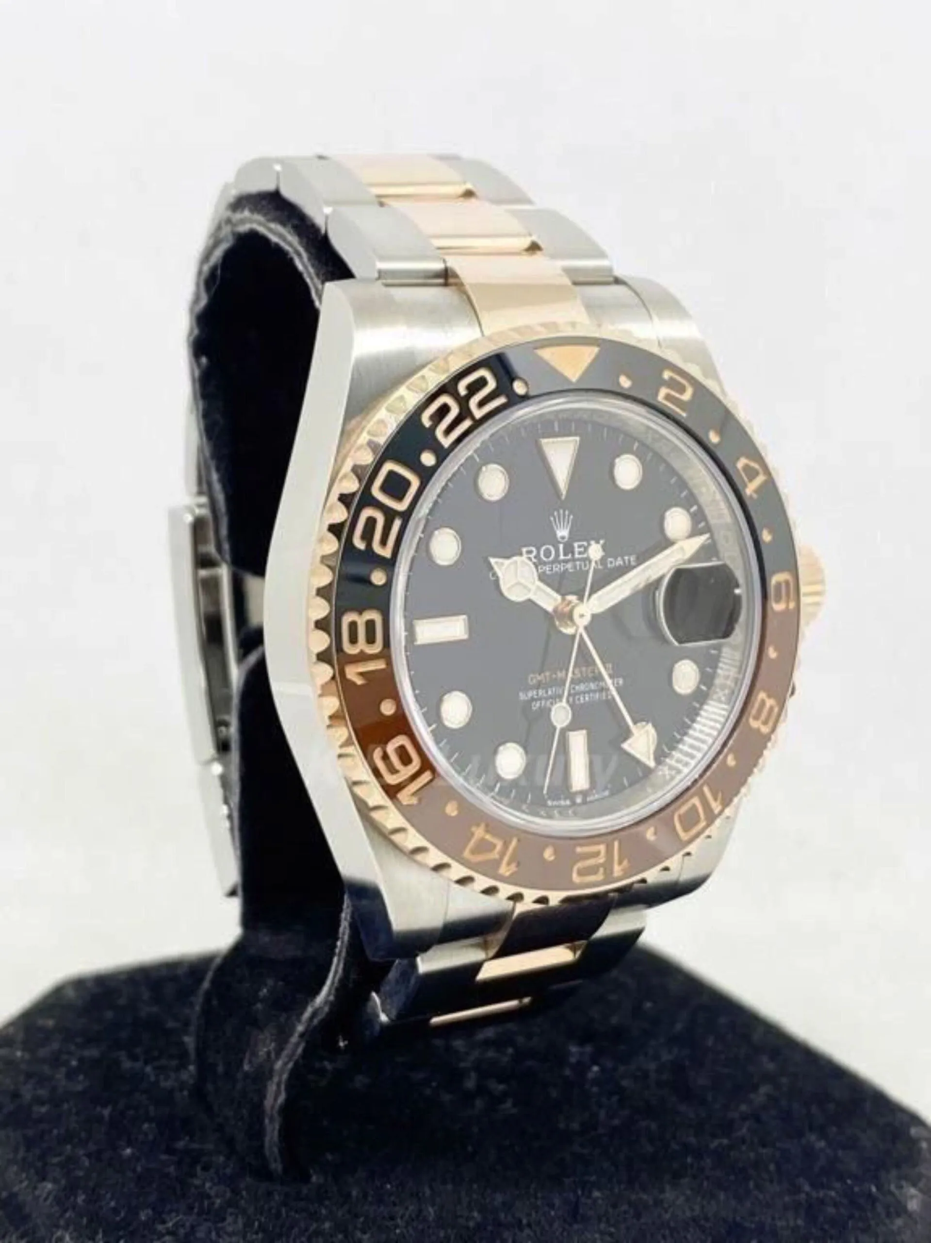 Rolex GMT-Master II 126711CHNR 40mm Stainless steel and Everose gold Black 2