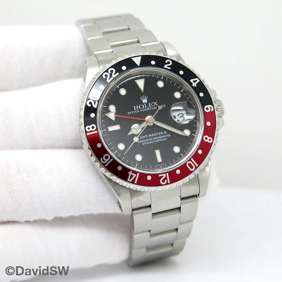 Rolex GMT-Master II 16710 40mm Stainless steel Black