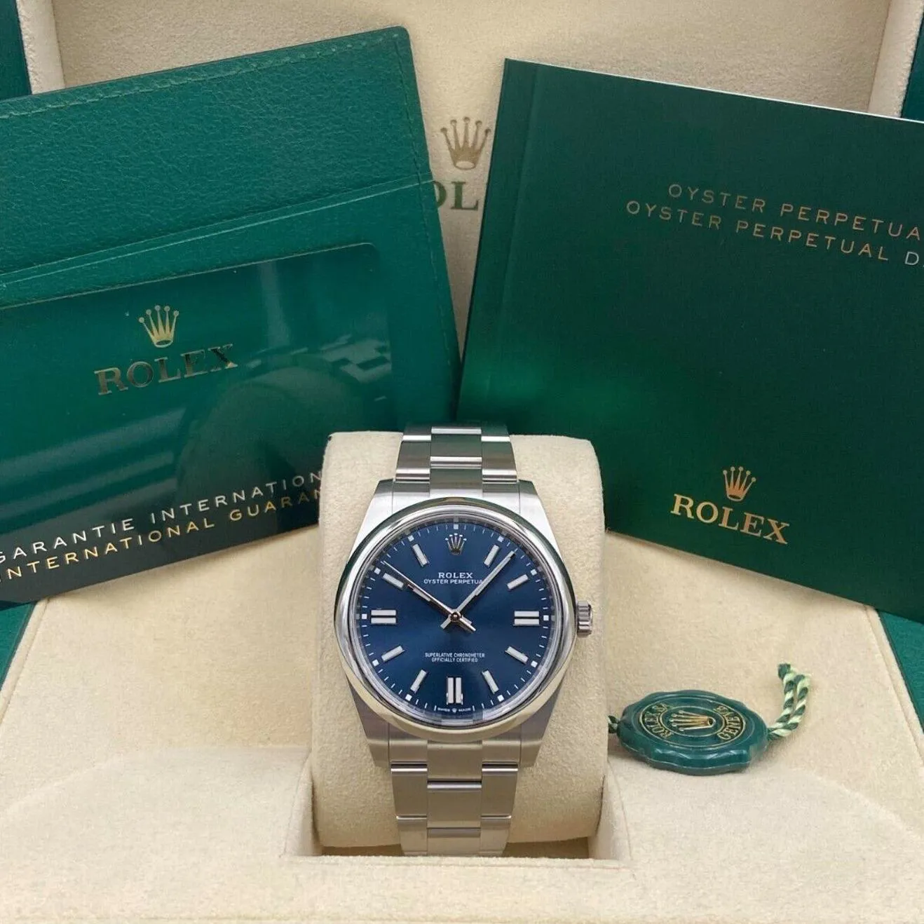 Rolex Oyster Perpetual 124300-0003 41mm Oystersteel Blue