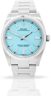 Rolex Oyster Perpetual 36 126000 Stainless steel Turquoise