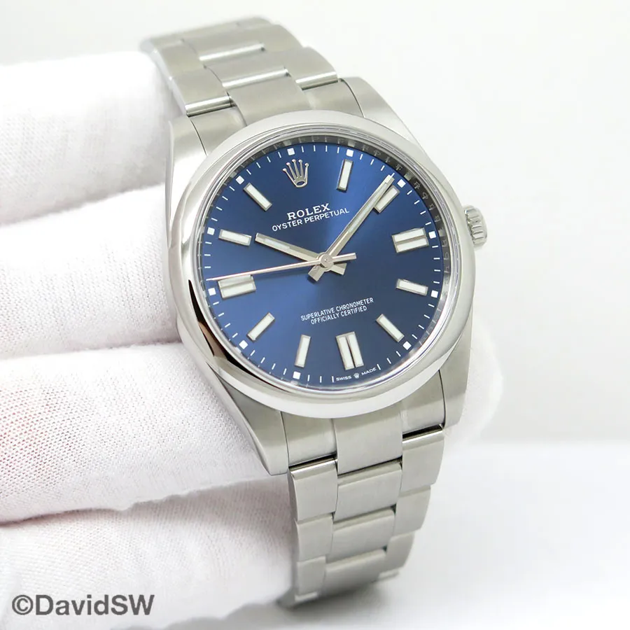 Rolex Oyster Perpetual 41 124300 41mm Stainless steel Blue