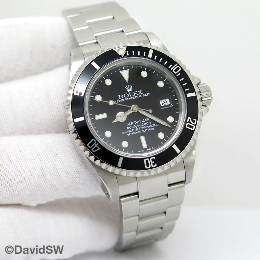 Rolex Sea-Dweller 16600 40mm Stainless steel Black