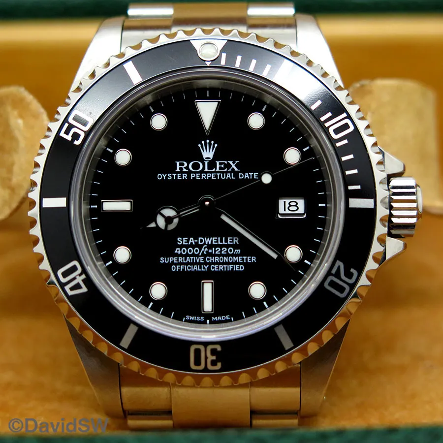 Rolex Sea-Dweller 16600 40mm Stainless steel Black 2