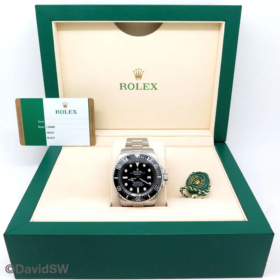 Rolex Sea-Dweller Deepsea 126660 44mm Stainless steel Black 1