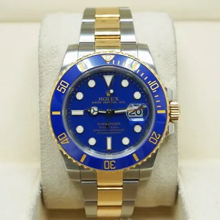 Rolex Submariner 116613LB-0005 40mm Yellow gold and Stainless steel Blue