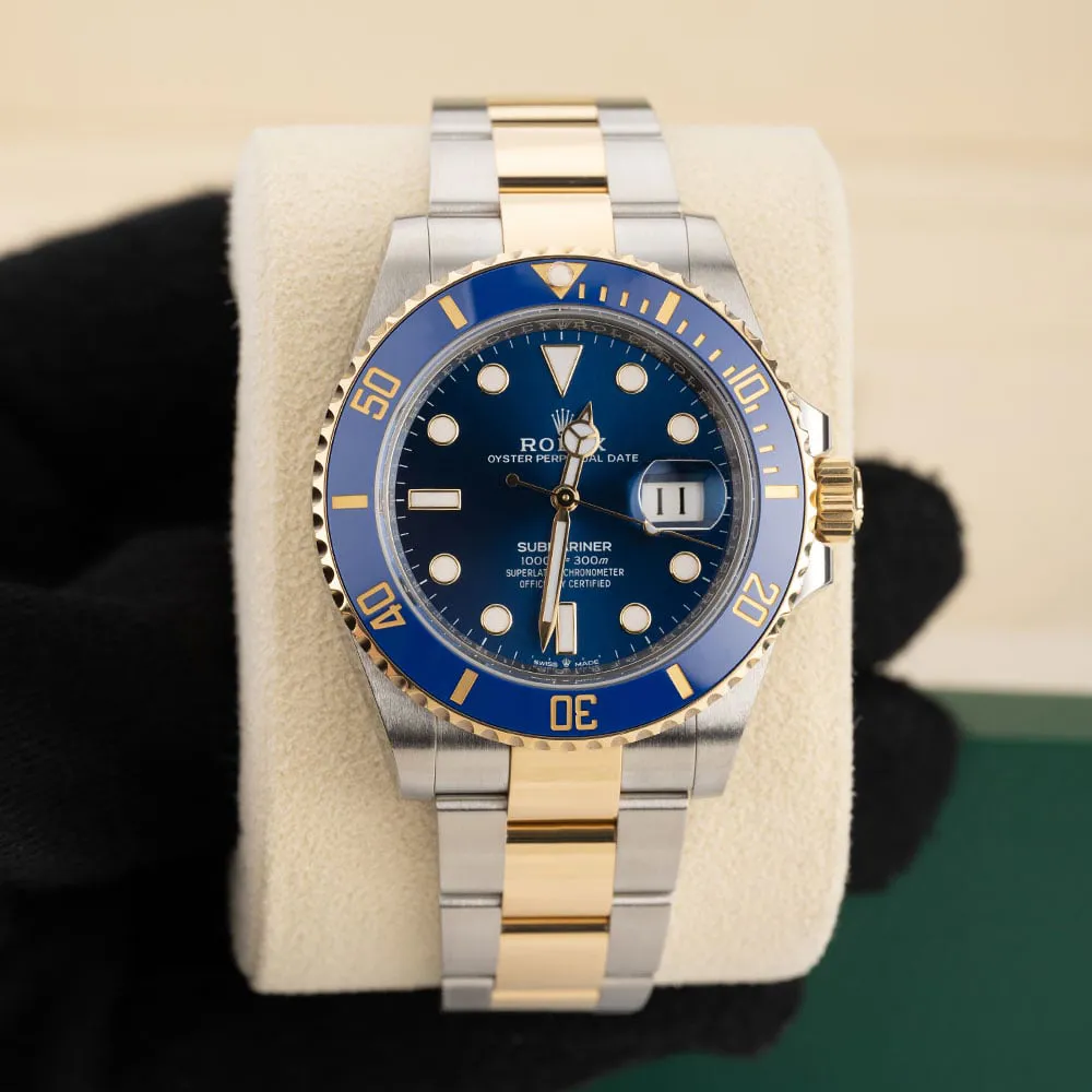 Rolex Submariner 126613LB-0002 41mm Yellow gold and Oystersteel Blue