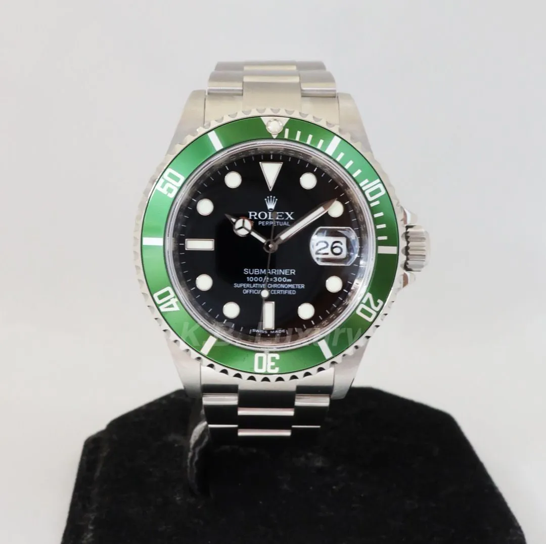 Rolex Submariner 16610LV 40mm Stainless steel Black