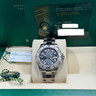 Rolex Yacht-Master 268622-0002 Platinum and Stainless steel Gray