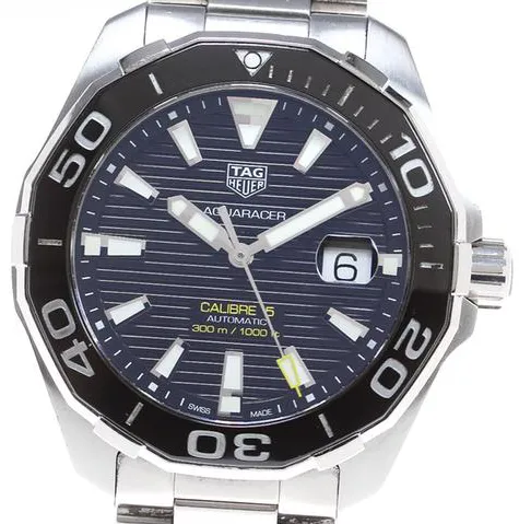 TAG Heuer Aquaracer WAY201A 44mm Stainless steel Black