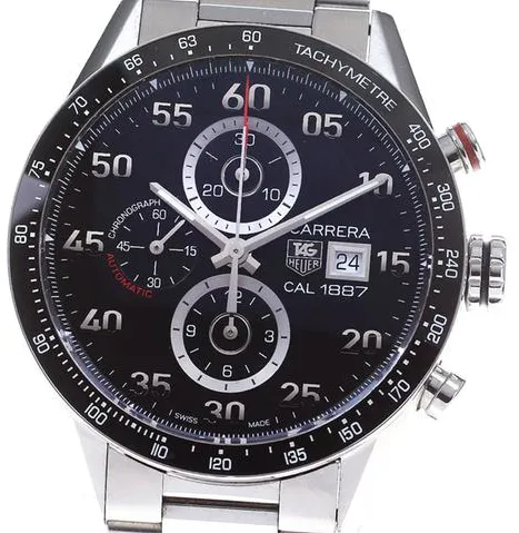 TAG Heuer Carrera Calibre 1887 CAR2A10-0 44mm Stainless steel Black