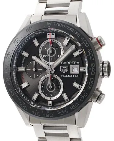 TAG Heuer Carrera CAR201W.BA0714 43mm Stainless steel Gray