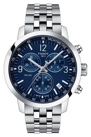 Tissot PRC T114.417.11.047.00 Stainless steel Blue