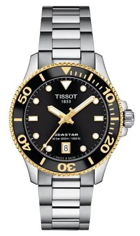 Tissot Seastar 1000 T120.210.21.051.00 Stainless steel Black