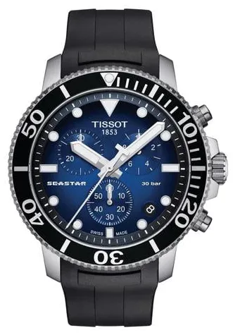 Tissot Seastar 1000 T120.417.17.041.00 Stainless steel Black