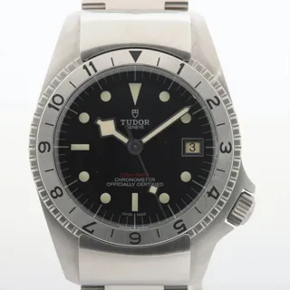 Tudor Black Bay Stainless steel Black