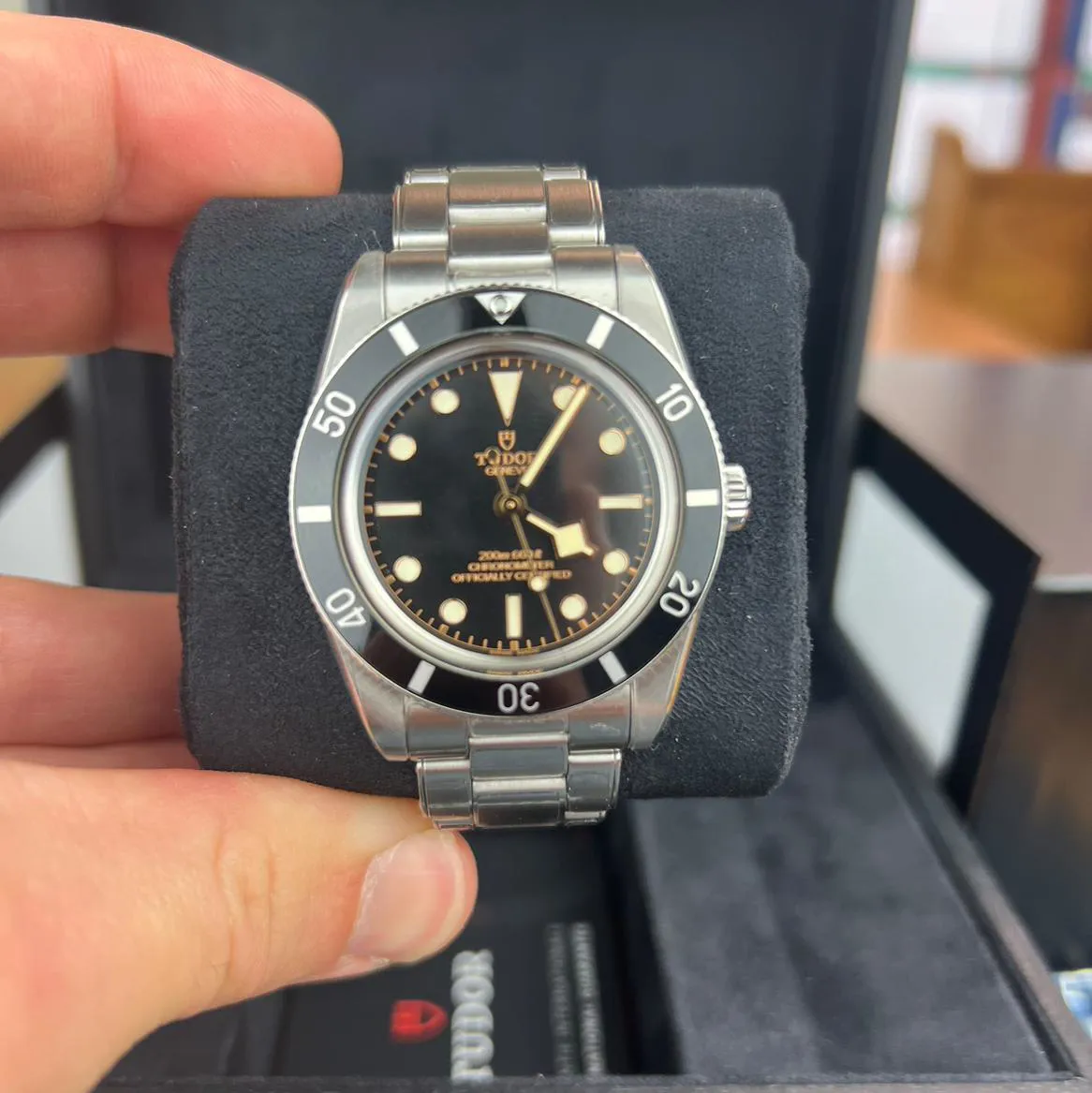 Tudor Black Bay M79000N-0001 37mm Stainless steel Black