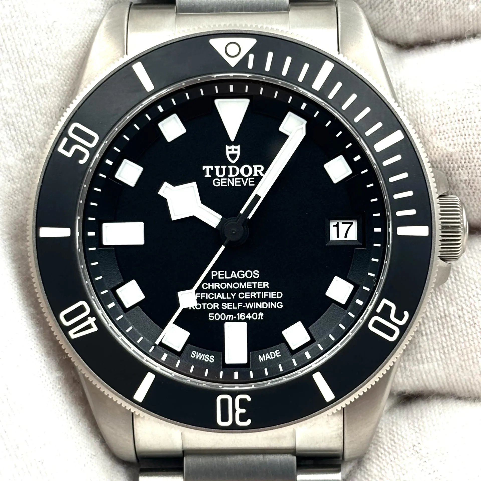 Tudor Pelagos M25600TN-0001 42mm Titanium and Stainless steel Black