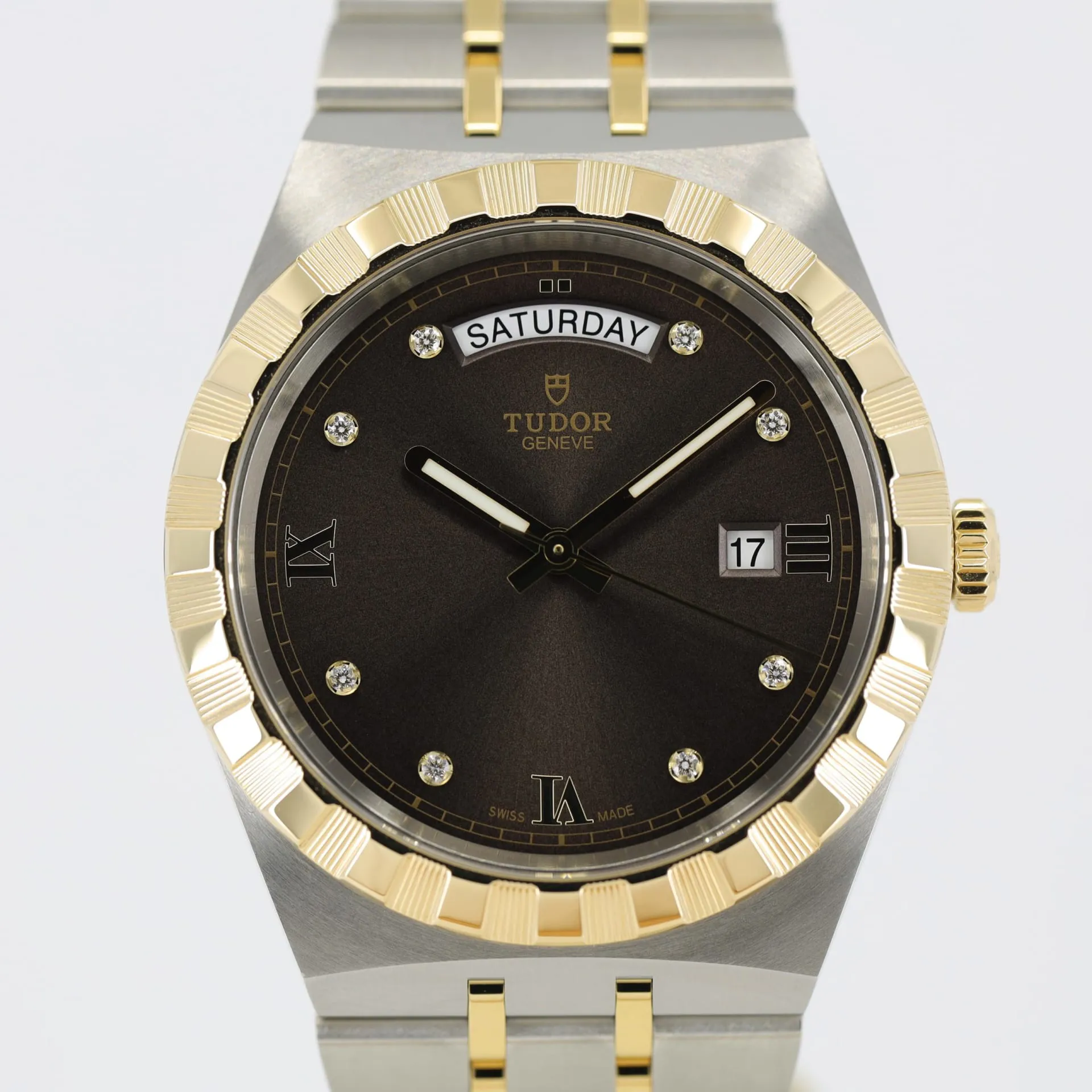 Tudor Royal M28603-0008 41mm Stainless steel Brown