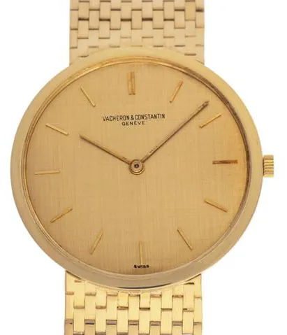 Vacheron Constantin Patrimony 6115 33mm Yellow gold Champagne