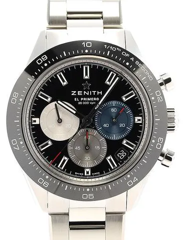 Zenith Chronomaster Sport 03.3100.3600/21.M3100 Stainless steel Black 1