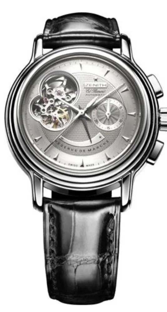 Zenith El Primero Chronomaster 03.0240.4021/02.C495 40mm Stainless steel Transparent