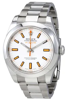 Rolex Milgauss 116400WSO 40mm Stainless steel White