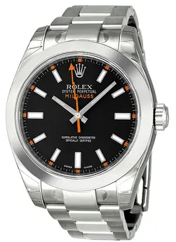 Rolex Milgauss 116400BKSO 40mm Stainless steel Black