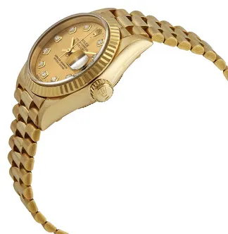 Rolex Datejust 69178CDP 26mm Yellow gold Champagne 1