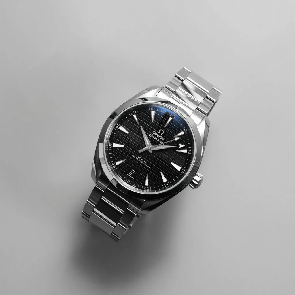 Omega Aqua Terra 220.10.41.21.01.001 41mm Stainless steel Black 1