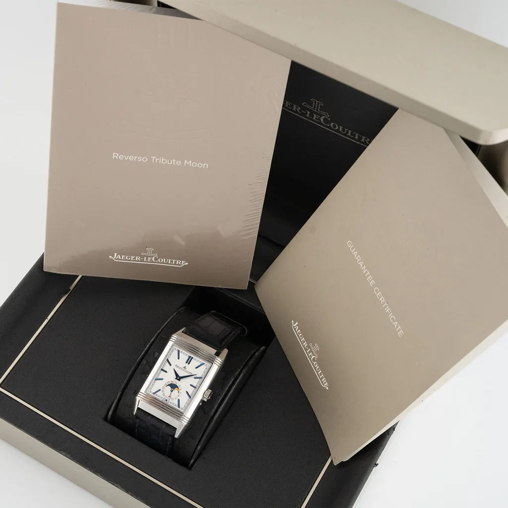 Jaeger-LeCoultre Reverso Tribute 3958420 49.5mm Stainless steel White 6