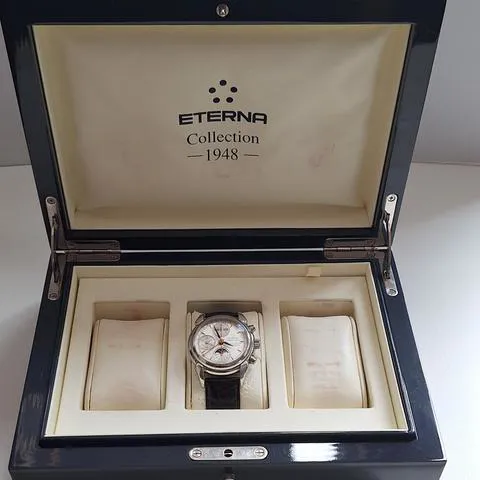 Eterna Eterna-Matic 1948 39mm Stainless steel White 1