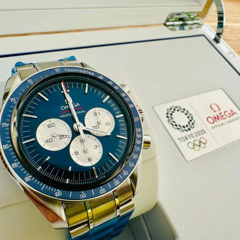 Omega Speedmaster Moonwatch 522.30.42.30.03.001 42mm Stainless steel Blue