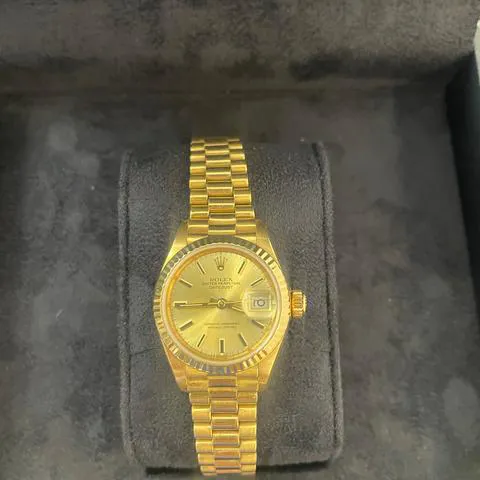 Rolex Lady-Datejust 69178 26mm Yellow gold Champagne 2