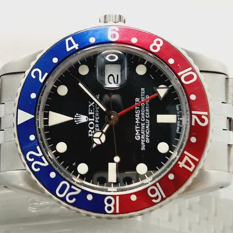 Rolex GMT-Master 16750 40mm Stainless steel Black