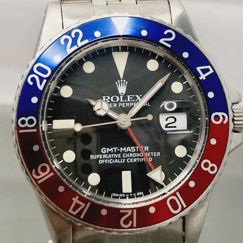 Rolex GMT-Master 16750 40mm Stainless steel Black 6