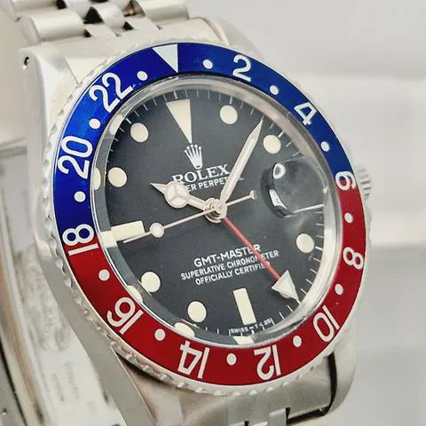 Rolex GMT-Master 16750 40mm Stainless steel Black 9