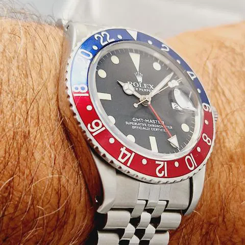 Rolex GMT-Master 16750 40mm Stainless steel Black 12