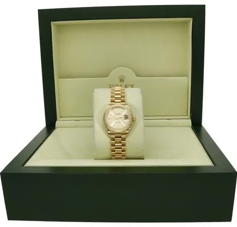 Rolex Lady-Datejust 279178 28mm Yellow gold Champagne 1