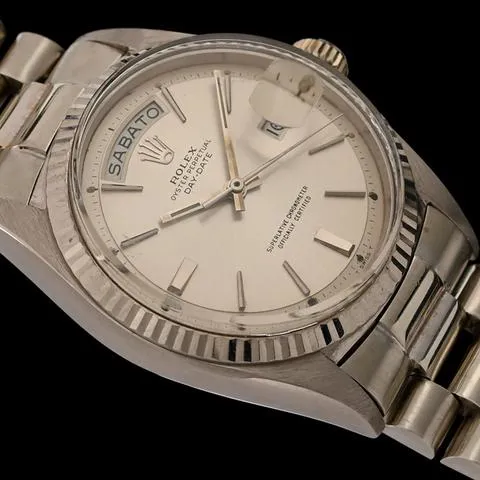 Rolex Day-Date 36 1803 36mm White gold Silver 8