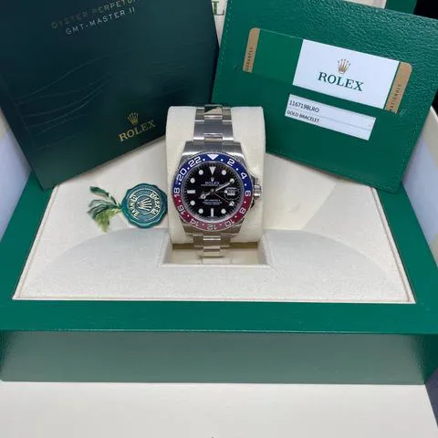 Rolex GMT-Master II 116719BLRO 40mm White gold Black